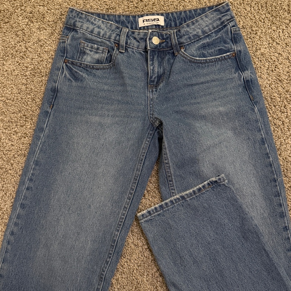 RSQ low rise loose straight jeans - Picture 4 of 6